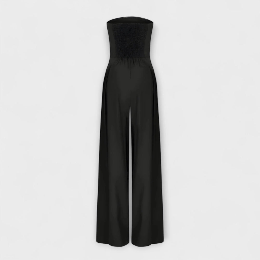 Quelira™ | Elegant Strapless Jumpsuit