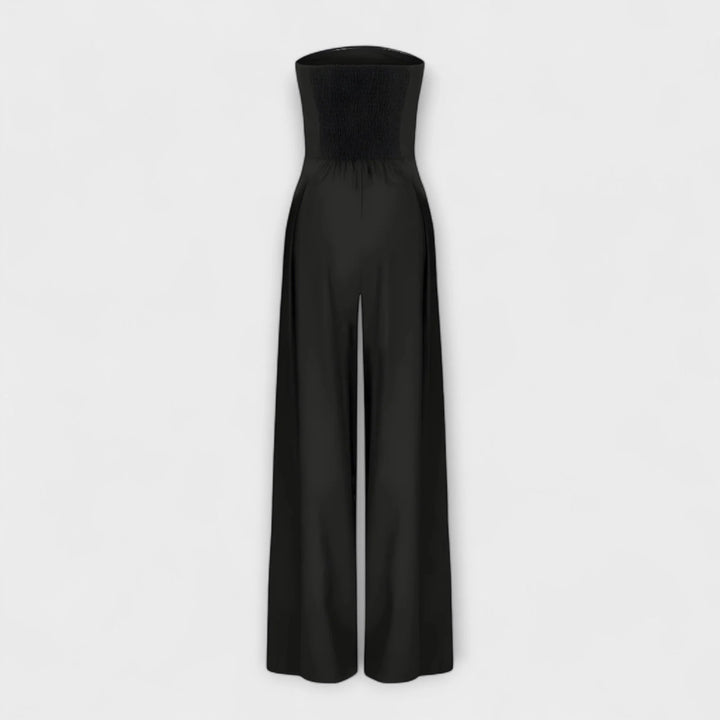 Quelira™ | Elegant Strapless Jumpsuit