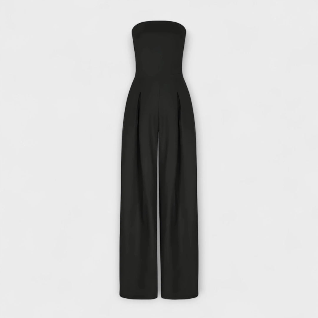 Quelira™ | Elegant Strapless Jumpsuit
