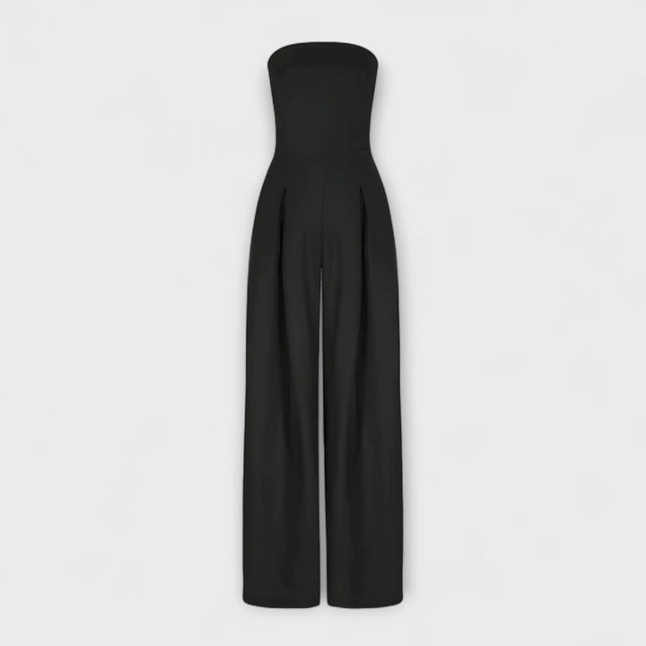 Quelira™ | Elegant Strapless Jumpsuit