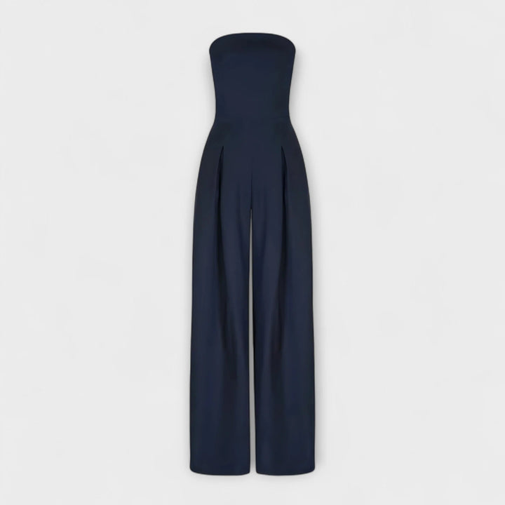 Quelira™ | Elegant Strapless Jumpsuit