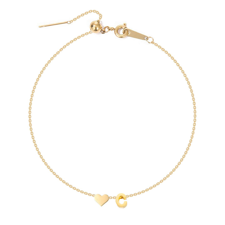 LYNN™ - Hartverwarmende Initiaal Armband - 1 + 1 GRATIS!