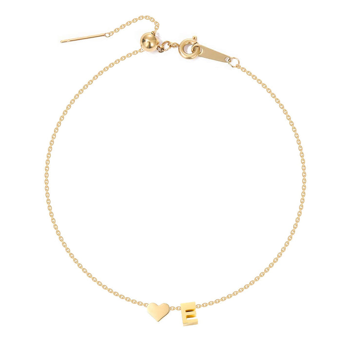 LYNN™ - Hartverwarmende Initiaal Armband - 1 + 1 GRATIS!