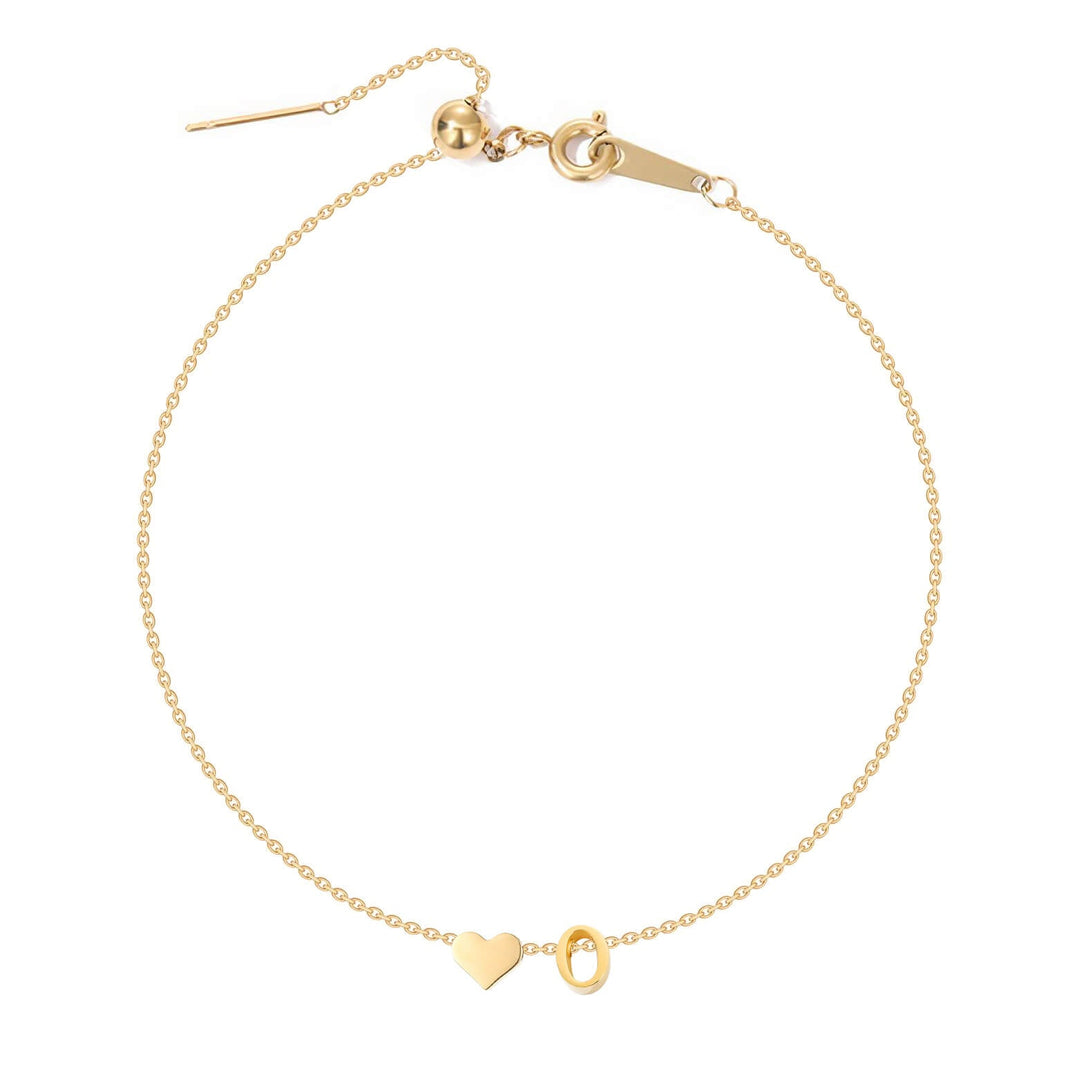 LYNN™ - Hartverwarmende Initiaal Armband - 1 + 1 GRATIS!