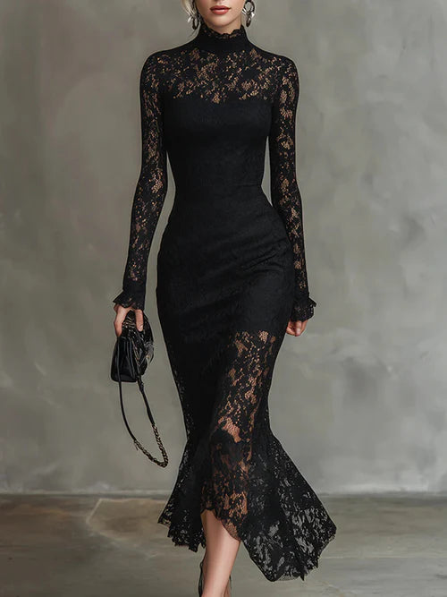 Kaelora™ | Elegant Laced Maxi Dress