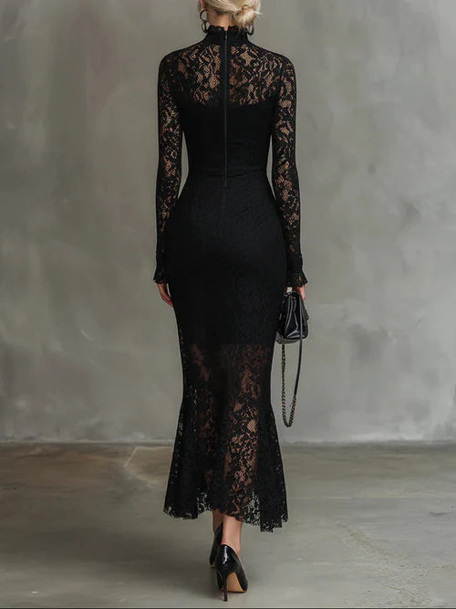 Kaelora™ | Elegant Laced Maxi Dress