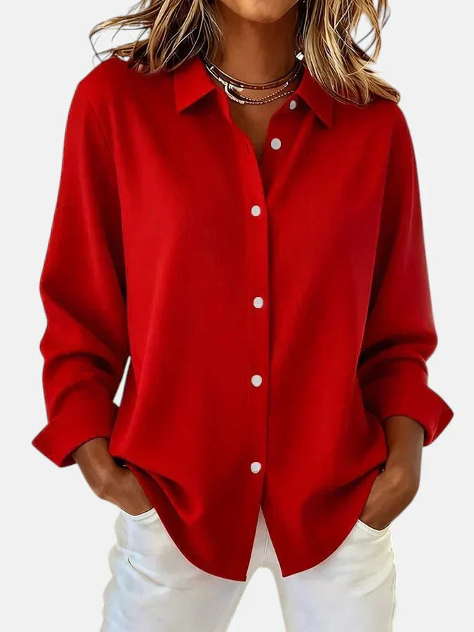 Melanie™ | Elegant Button-Up Blouse