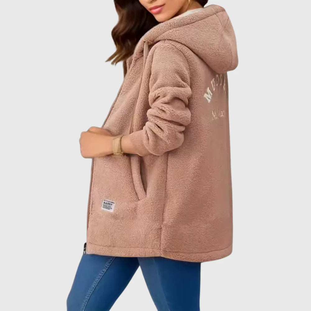 Elandra™ | Elegant Fleece Jacket