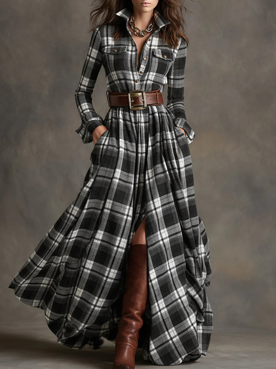 Kristen™ | Statement Elegance Maxi Dress
