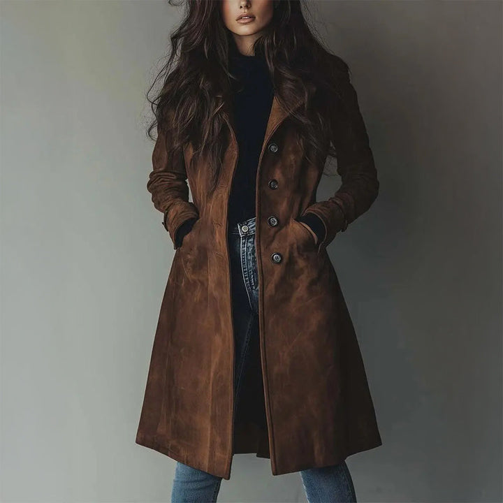 Clarine™ | Elegant Long Coat