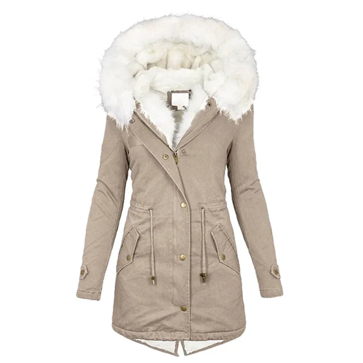 Quinby™ |  Faux Fur Hooded Jacket