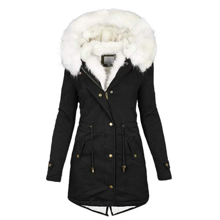 Quinby™ |  Faux Fur Hooded Jacket