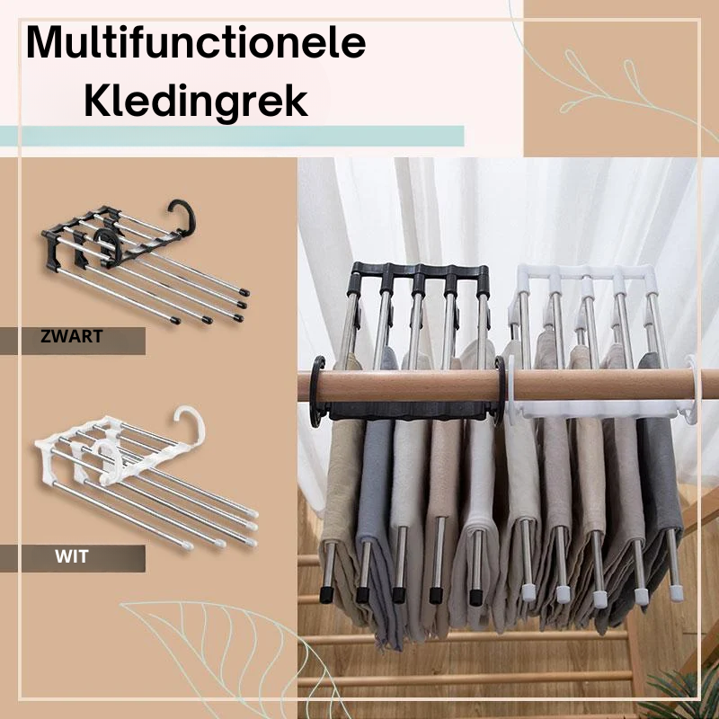 ThuisRek™ - Multifunctionele Kledingrek
