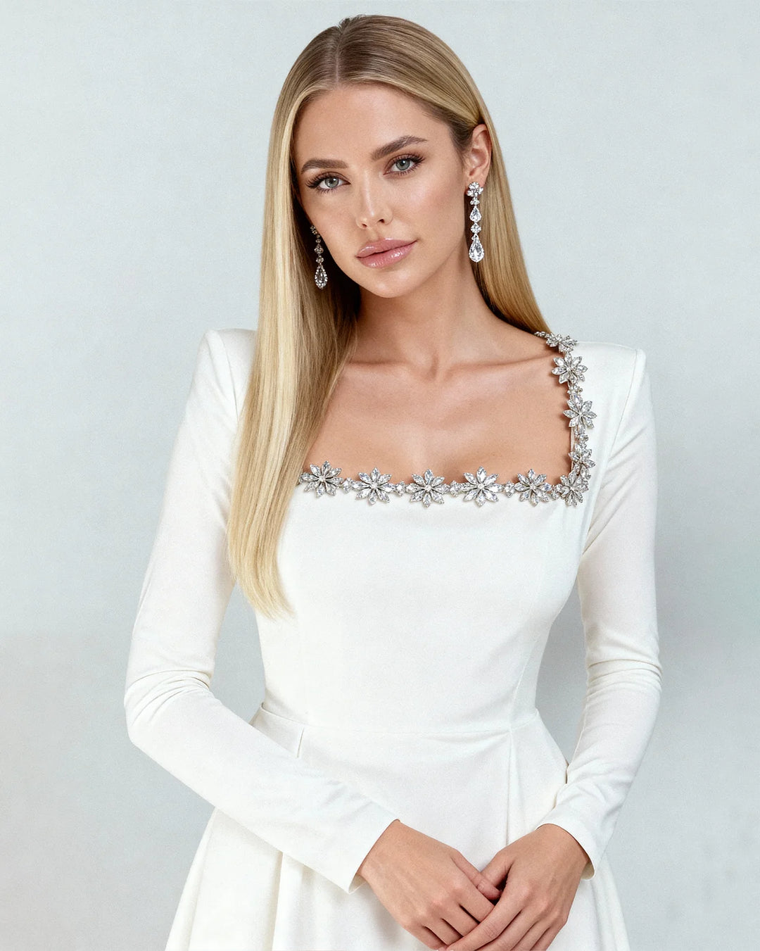 Odele™ | Diamond Studded Mini Dress