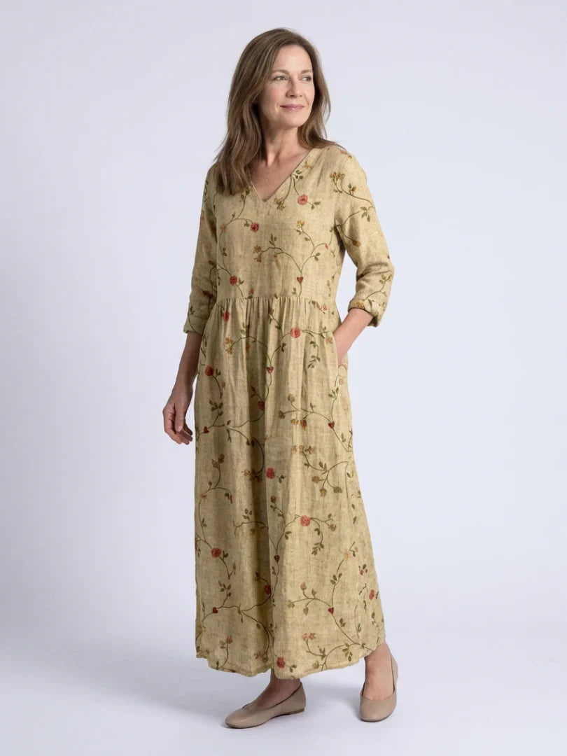 Mariah™ | Floral Print Maxi Dress