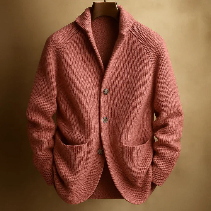 Noel™ | Button-Front Knitted Cardigan