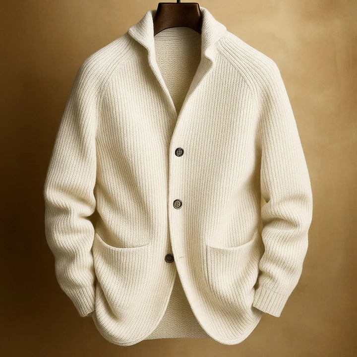 Noel™ | Button-Front Knitted Cardigan