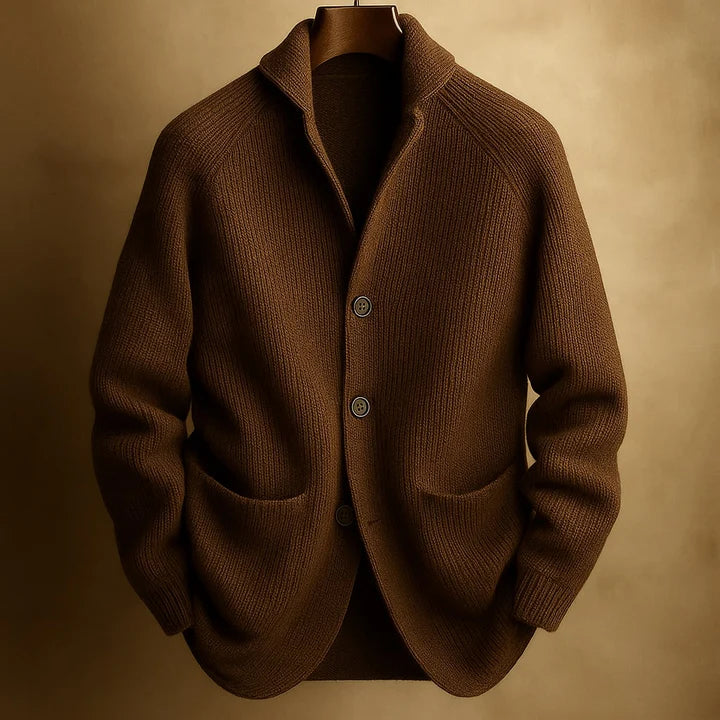 Noel™ | Button-Front Knitted Cardigan