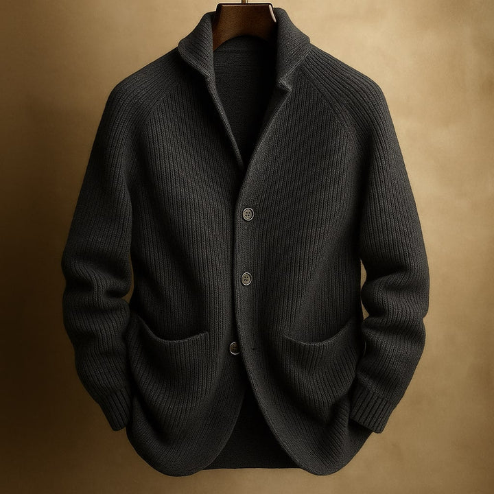Noel™ | Button-Front Knitted Cardigan