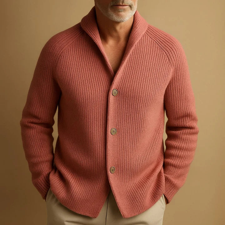 Noel™ | Button-Front Knitted Cardigan