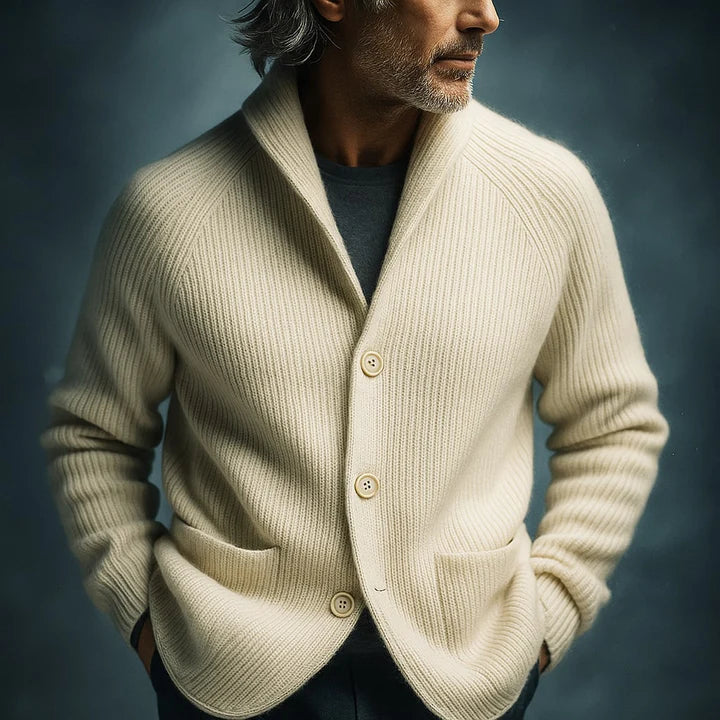 Noel™ | Button-Front Knitted Cardigan
