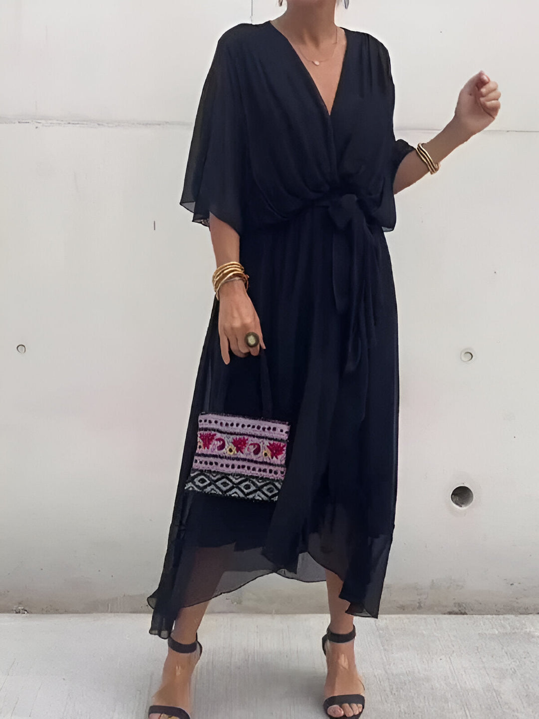 Mira Chiffon Dress