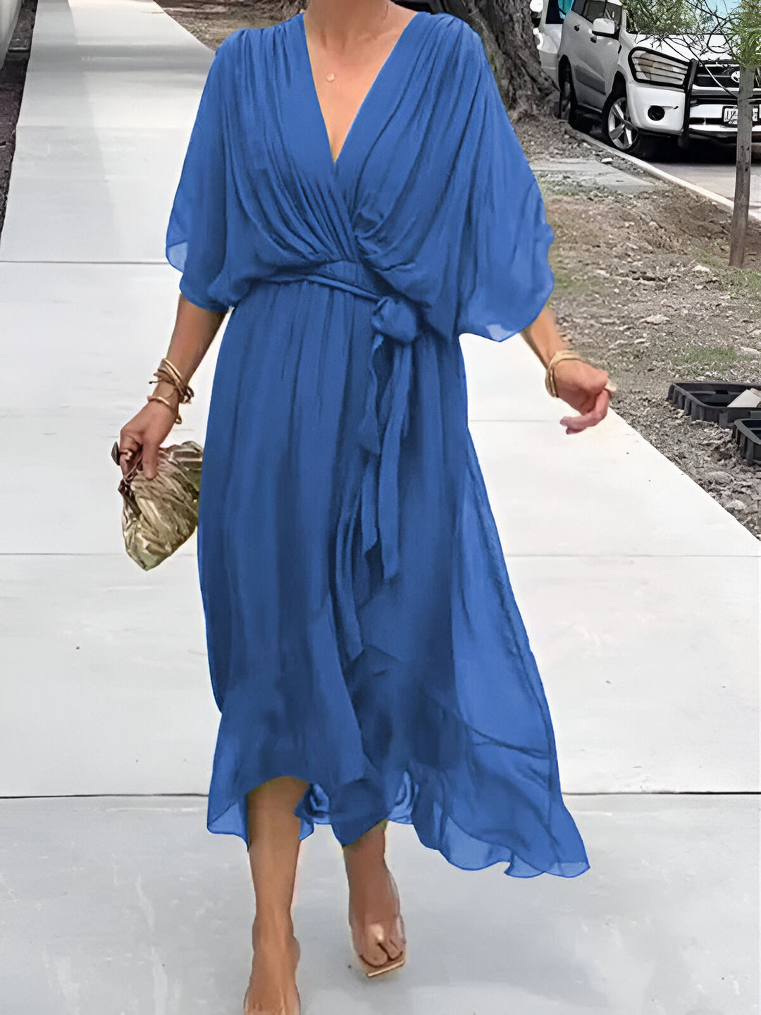 Mira Chiffon Dress