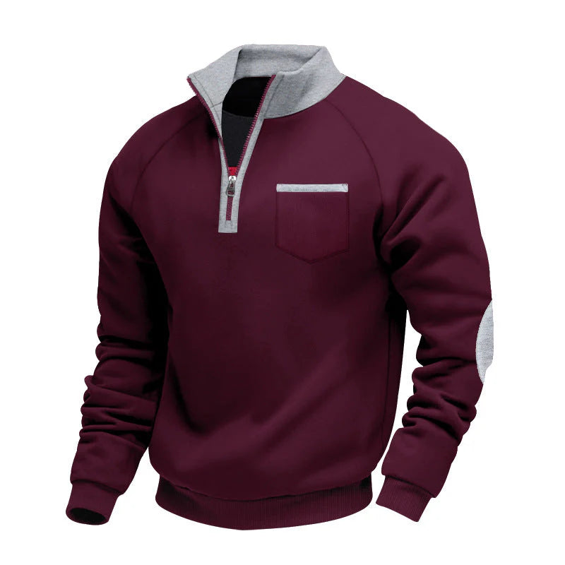 Ben™ | Casual Zip-Neck Pullover