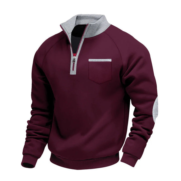 Ben™ | Casual Zip-Neck Pullover