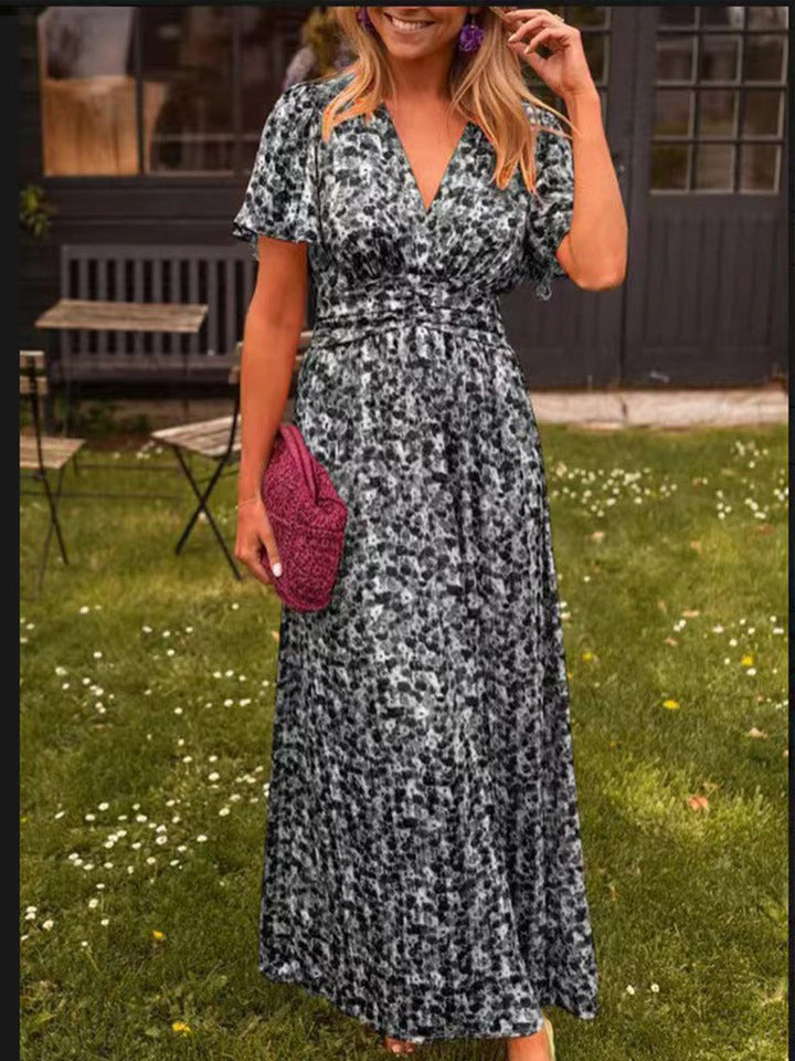 Élina – Long Flowing Floral Dress