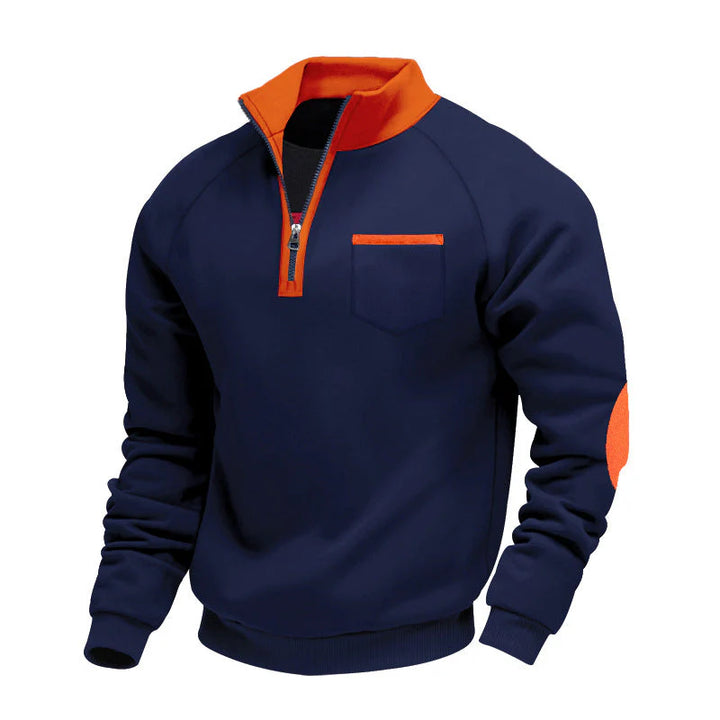 Ben™ | Casual Zip-Neck Pullover