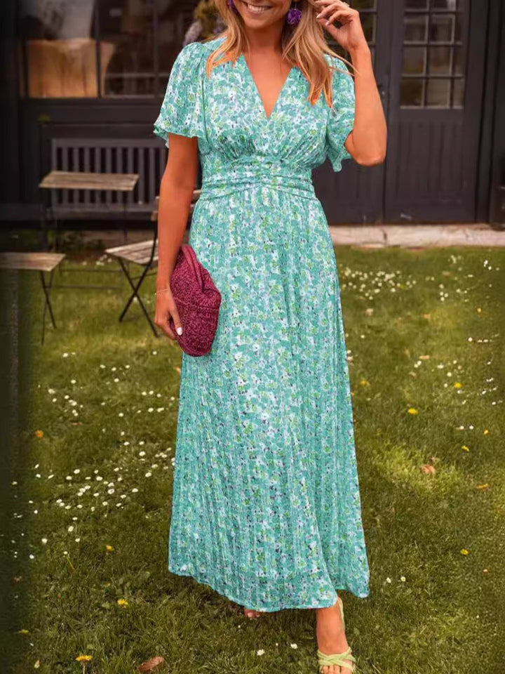Élina – Long Flowing Floral Dress