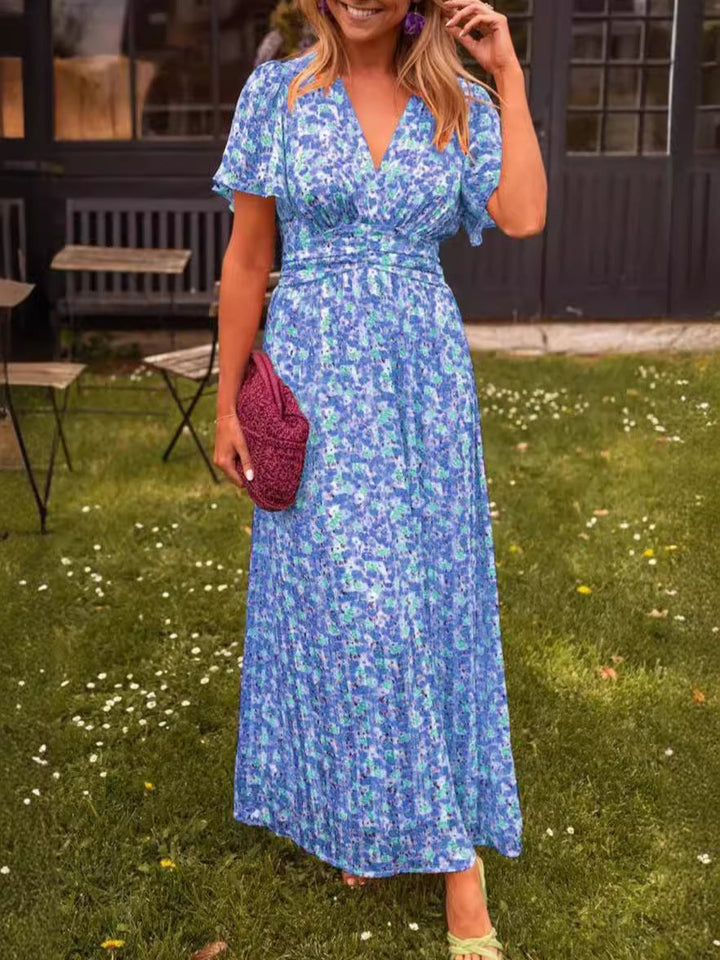 Élina – Long Flowing Floral Dress