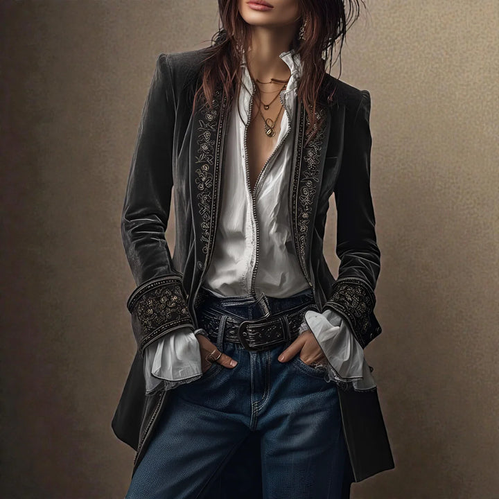 Avarisse™ | Elegant Velvet Jacket