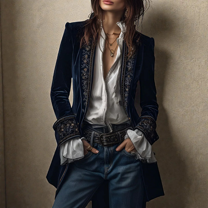 Avarisse™ | Elegant Velvet Jacket