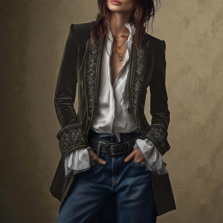 Avarisse™ | Elegant Velvet Jacket