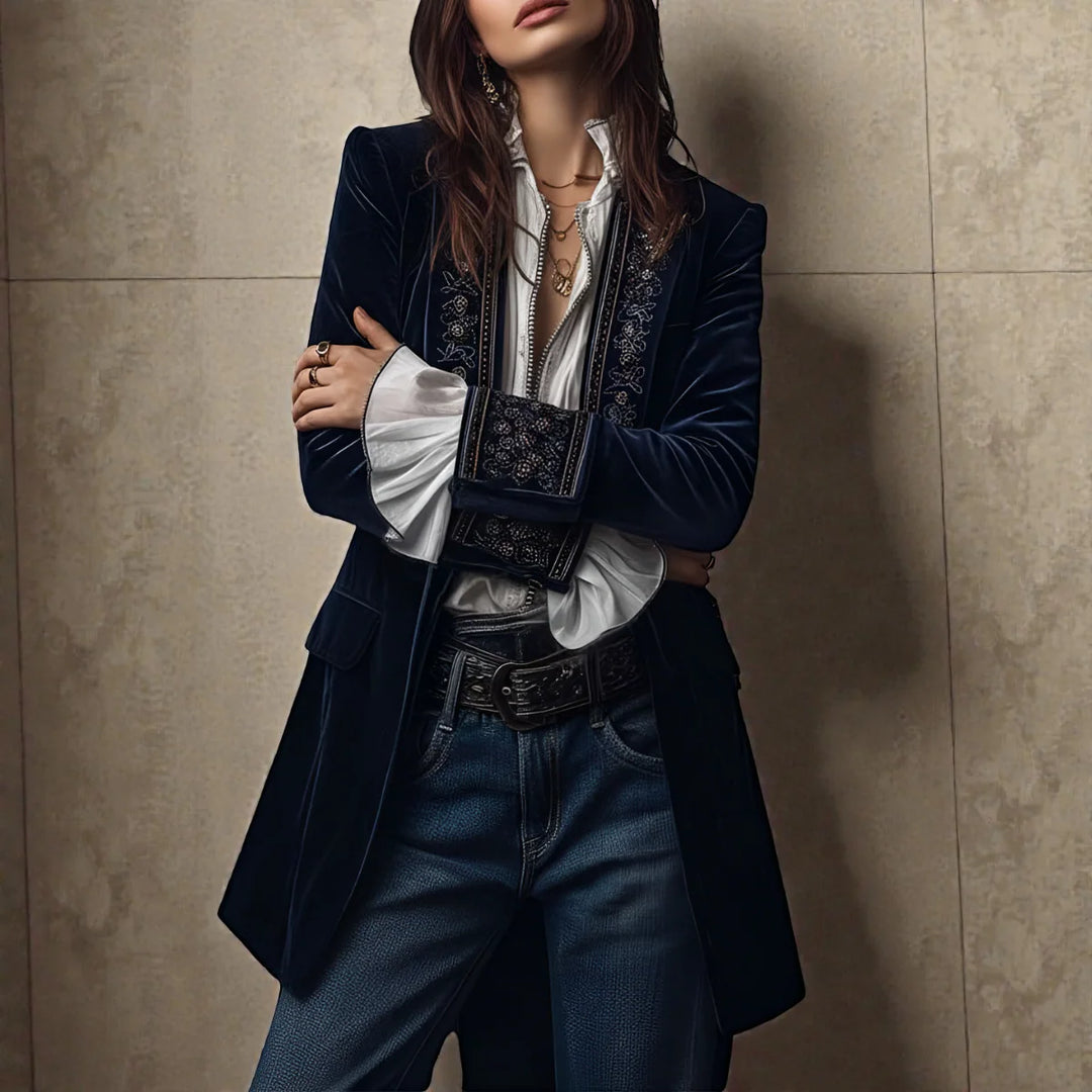 Avarisse™ | Elegant Velvet Jacket