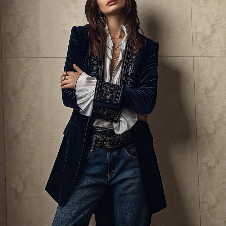 Avarisse™ | Elegant Velvet Jacket