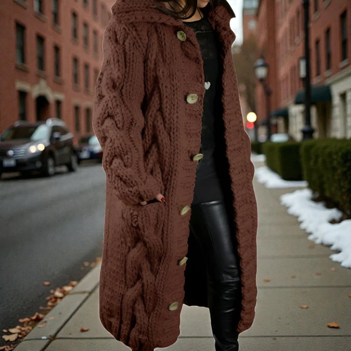 Corisette™ | Cozy Long Knit Coat