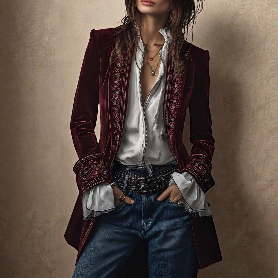 Avarisse™ | Elegant Velvet Jacket