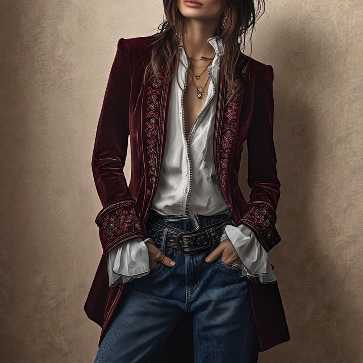 Avarisse™ | Elegant Velvet Jacket