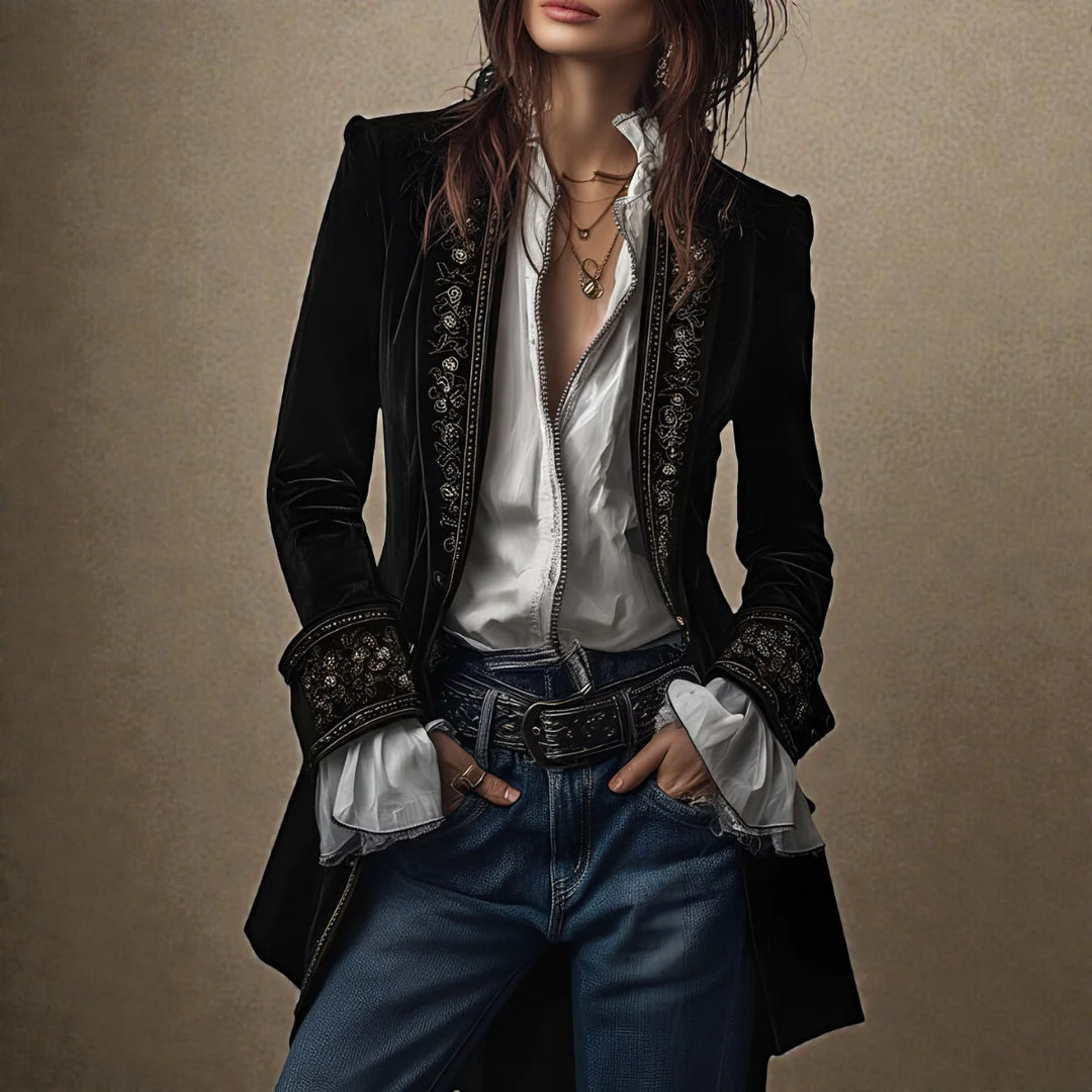 Avarisse™ | Elegant Velvet Jacket