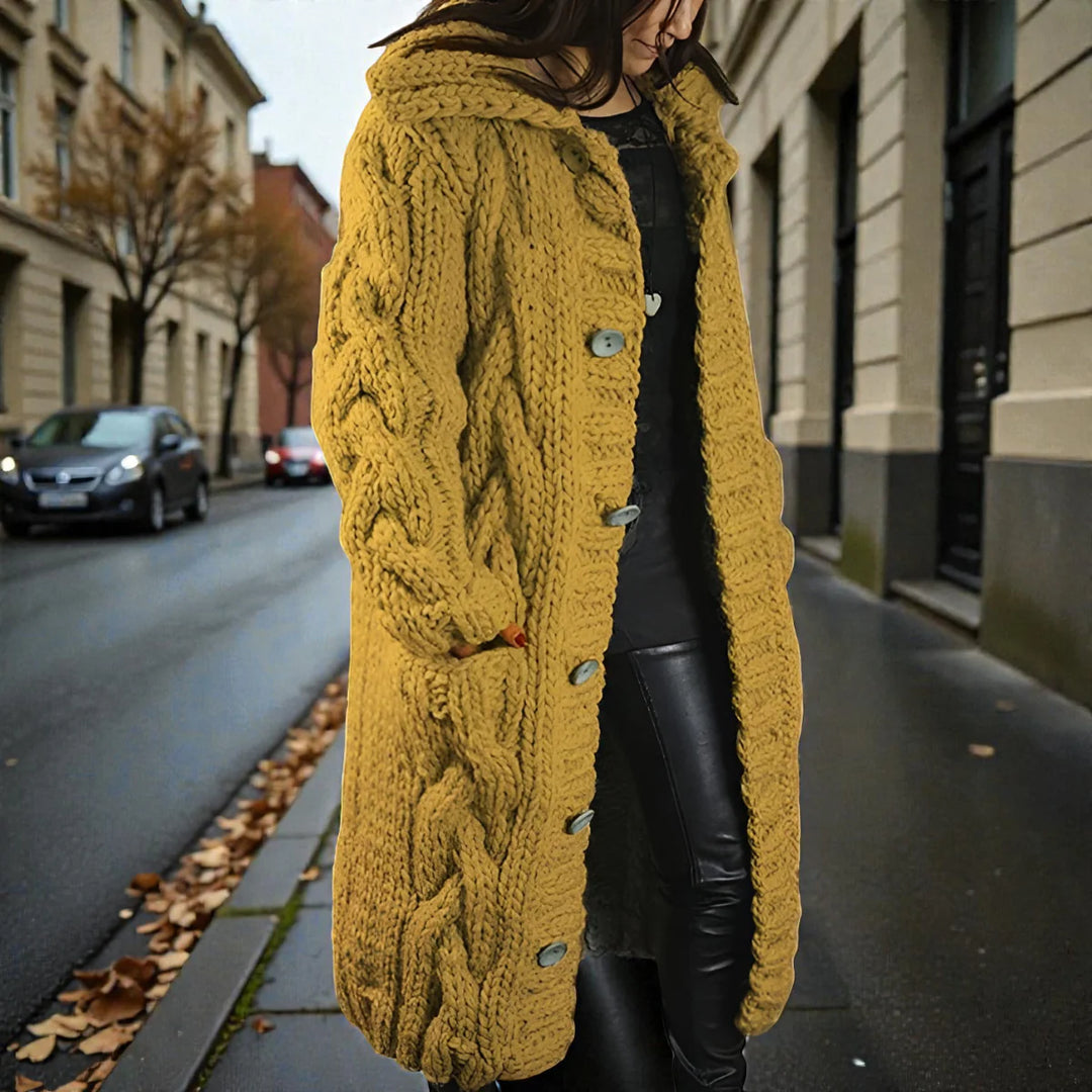 Corisette™ | Cozy Long Knit Coat
