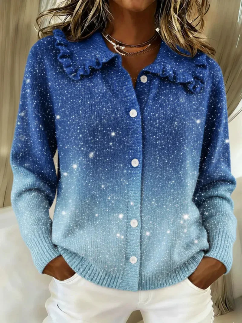 Elysie™ | Shiny Knit Cardigan