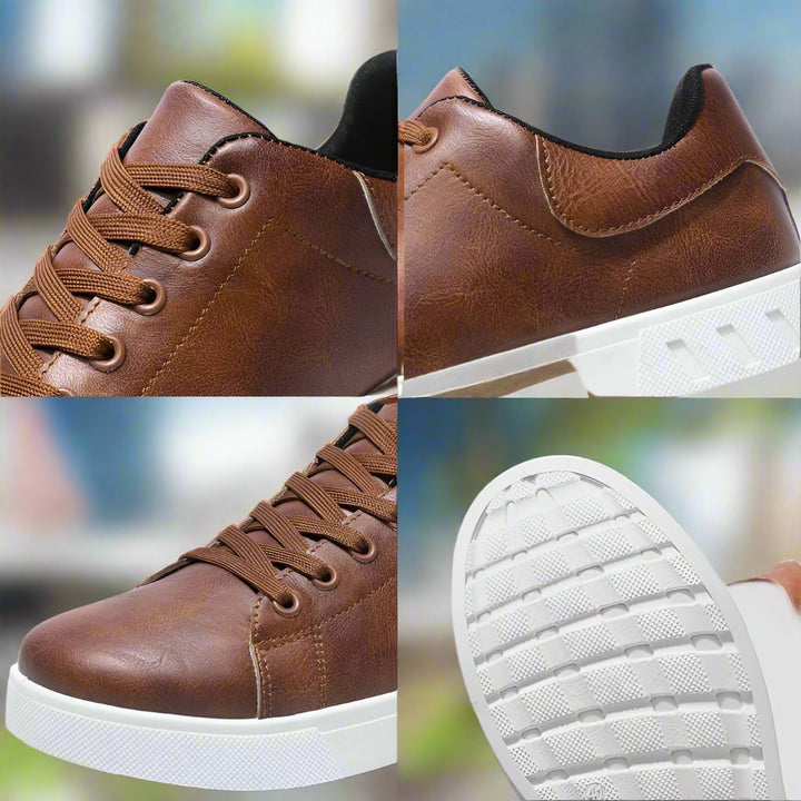 Lenni™ | Leren sneakers
