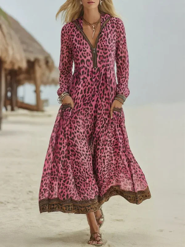 Julie™ | Bold Print Maxi Dress