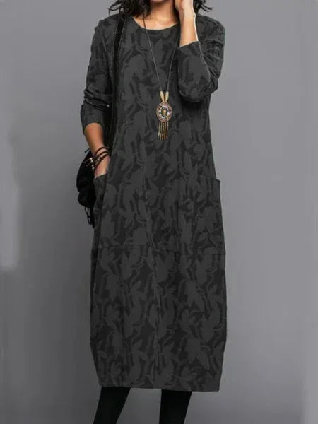 Selma™ | Casual Round Neck Dress