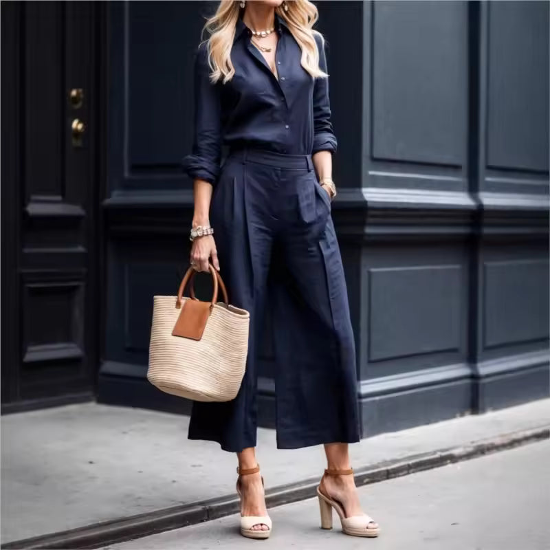 Noor™ - Loose-Fitting Set with Pants