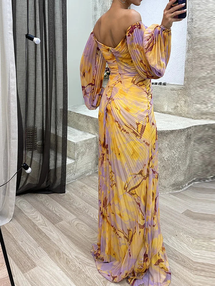 Amelia | Elegant V-Neck Dress