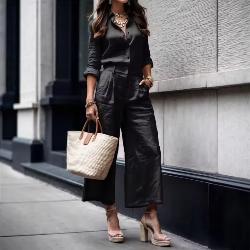 Noor™ - Loose-Fitting Set with Pants